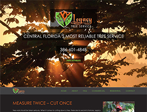 Legacy Tree Service Legacy Tree Service screen capture